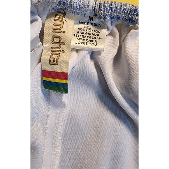 Mimi Chica  Romper Tie‎ Back Size M NWOT - Picture 3 of 5